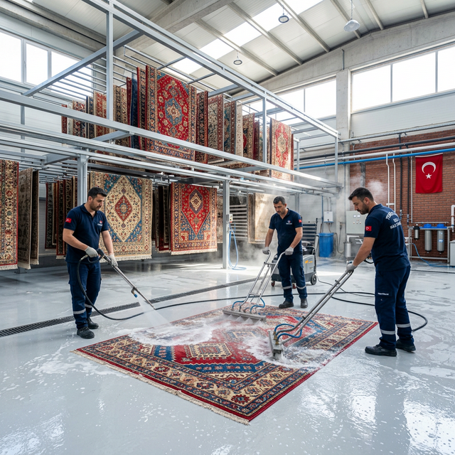 Arsemia Halı Yıkama Fabrikası — Kahta profesyonel halı yıkama